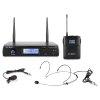 Vonyx WM61B Wireless Microphone UHF With 1 Bodypack