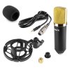 Vonyx CM400B Studio Condenser Microphone Black/Gold