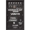 Vonyx SMWBA18 Bi-Amp subwoofer 18" 1000W