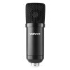 Vonyx CM300B Studiový USB mikrofon, černý