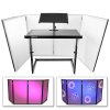 Vonyx Skládací DJ Booth Set stolu a paravanu