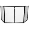 69208 vonyx db2 skladaci paravan 120 x 70 white 4 panely