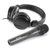 Vonyx VH120 Sada DJ příslušenství s DJ sluchátky a DJ mikrofonem DM105