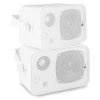 Power Dynamics BV40W Background Speaker Set 4" 100V (white)