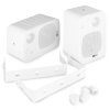 Power Dynamics BV40W Background Speaker Set 4" 100V (white)