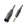 Power Dynamics CX139 kabel XLR (M) - 6,3 jack stereo (M) 0,15m
