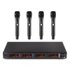 Power Dynamics PD504H Bezdrátový UHF mikrofonní systém s 4 ručními mikrofony