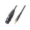 Power Dynamics CX50-05 Cable XLR Female - 3.5 mm Stereo 0.5M