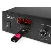 70516 2 power dynamics pdm25 100v mixer amplifier with bt and media player 25w