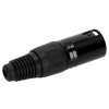 Adam Hall Connectors 4 STAR C XM5 BLK