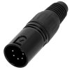Adam Hall Connectors 4 STAR C XM5 BLK