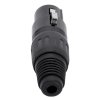 Adam Hall Connectors 4 STAR C XF5 BLK
