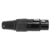 Adam Hall Connectors 3 STAR CX F3 BLK