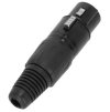 Adam Hall Connectors 3 STAR CX F3 BLK