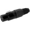 Adam Hall Connectors 4 STAR C XF3 BLK