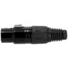 Adam Hall Connectors 4 STAR C XF3 BLK