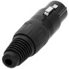 Adam Hall Connectors 4 STAR C XF3 BLK