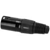 Adam Hall Connectors 4 STAR C XM3 BLK