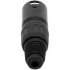 Adam Hall Connectors 4 STAR C XM3 BLK