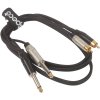 Bespeco ROCKIT Interlink Cable 2x RCA - 2x Jack Mono 1,5 m