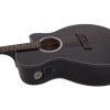 Dimavery AW-400 Western guitar, black