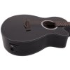 Dimavery AW-400 Western guitar, black