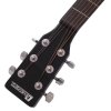 Dimavery AW-400 Western guitar, black