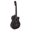 Dimavery CN-600E Classical guitar, schwarz