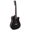 Dimavery DR-612 Western guitar 12-string, black