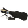 Dimavery ST-203, elektrická kytara, černá gothik