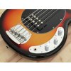 Dimavery MM-501 elektrická pětistrunná baskytara, sunburst