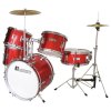 Dimavery JDS-305 dětská bicí sada, červená