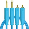 DJ TechTools Chroma Cable RCA-6,3 TS Blue