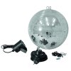 Eurolite Set LED zrcadlová koule 30 cm, 6000K