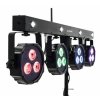 Eurolite LED KLS-170 12x3W TCL, 4X2W UV/bílá DMX, světelná rampa