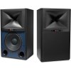 JBL 4349 BLK - 2-pásmové regálové monitory, 12" - černá barva