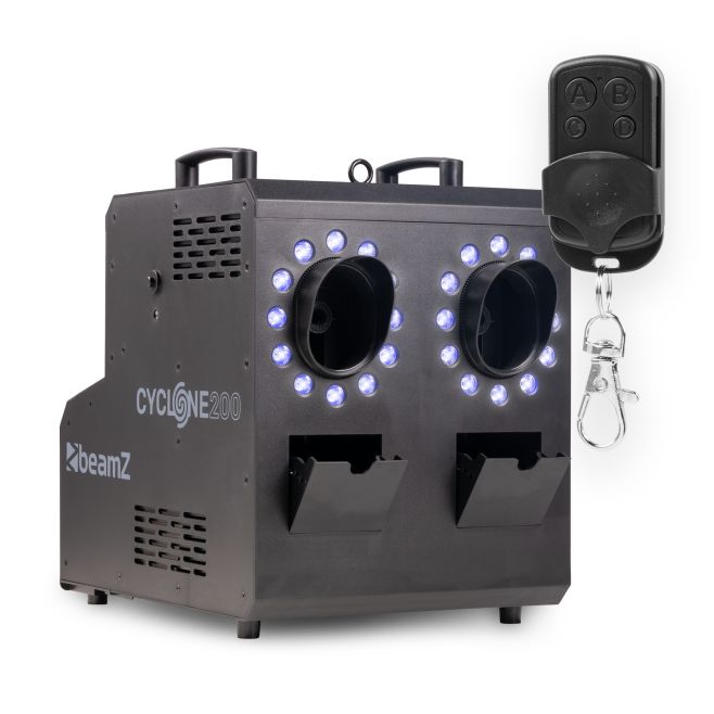 Tak tohle je jiný dělo! 💣 Dělá kouř, bubliny, ale i bubliny naplněné kouřem.🫧 K dostání ihned – BeamZ Professional...