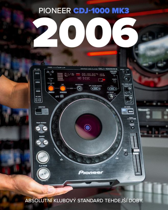 Tak tady zamáčkneme slzu a dáme si minutu ticha za podle nás nejlepší DJ přehrávač všech dob. 🥲 Ani po 20 letech se žádný...