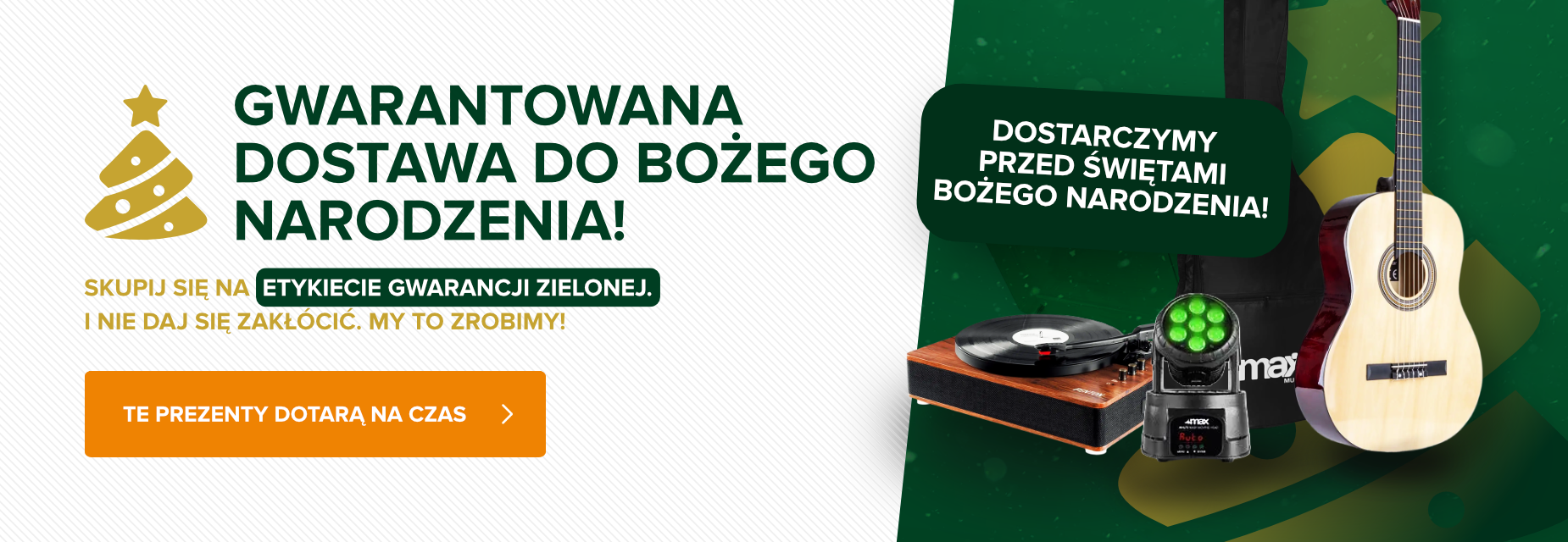GWARANTOWANA DOSTAWA DO BOŻEGO NARODZENIA!