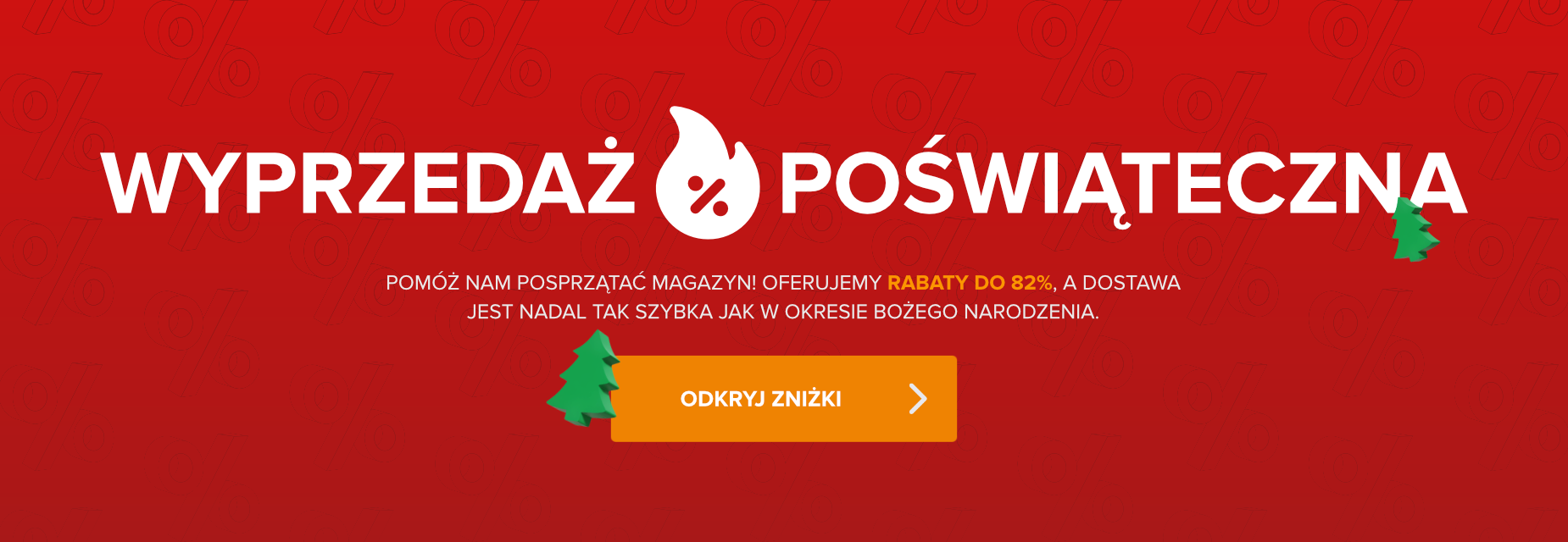 WYPRZEDAŻ POŚWIĄTECZNA