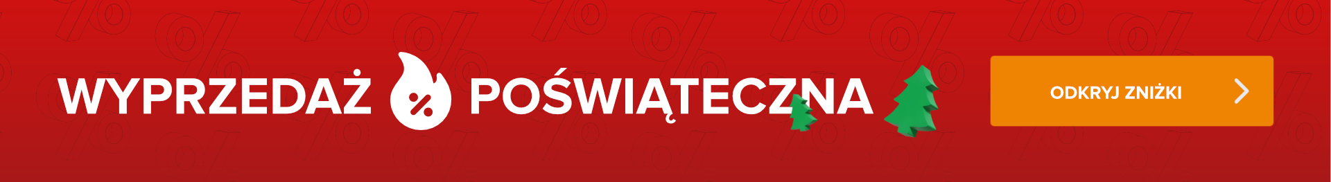 WYPRZEDAŻ
POŚWIĄTECZNA