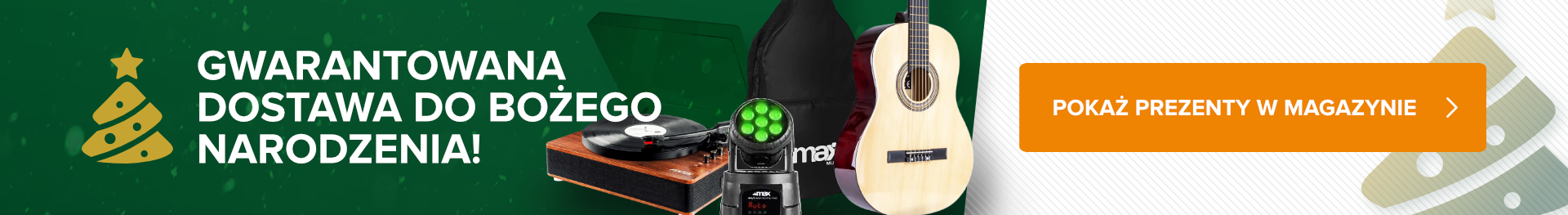 Gwarantowana dostawa przed świętami Bożego Narodzenia
