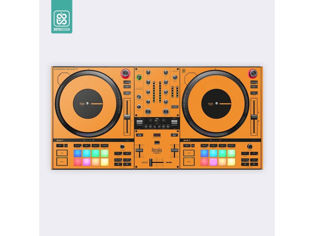 Doto Design Skin Inpulse T7 FULL COLORS Sunset Orange