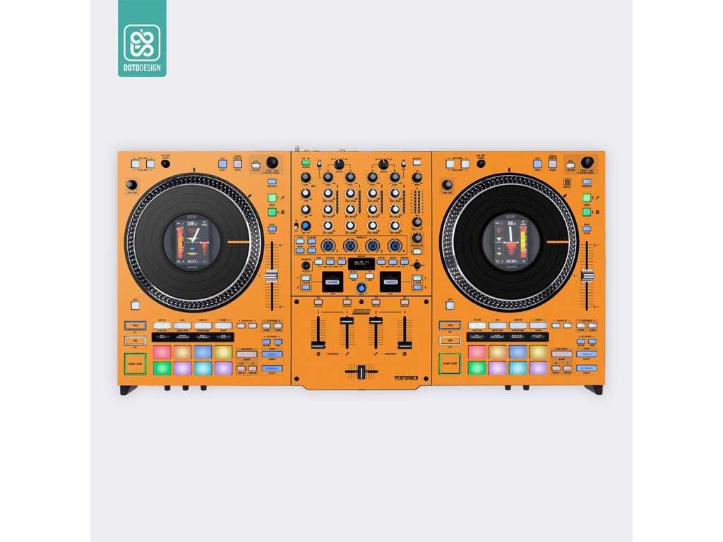 Doto Design Skin PERFORMER FULL COLORS Sunset Orange