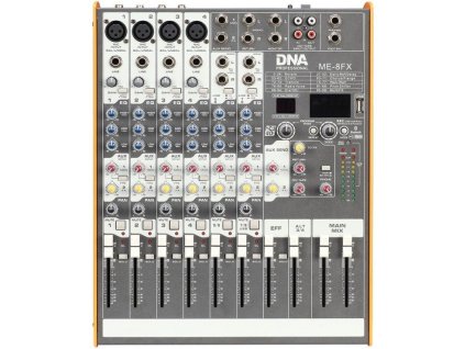 DNA ME-8FX 8-kanałowy mikser audio z USB i Bluetooth