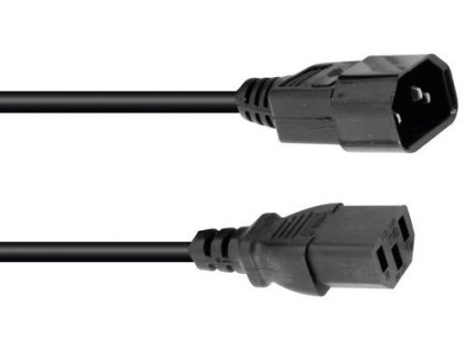 Przedłużacz Eurolite IEC, 1m, 3x0,75