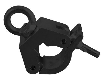 Eurolite TPC-51S zacisk z oczkiem, czarny