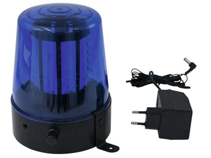 Eurolite LED kogut policyjny, 108 LED, niebieski