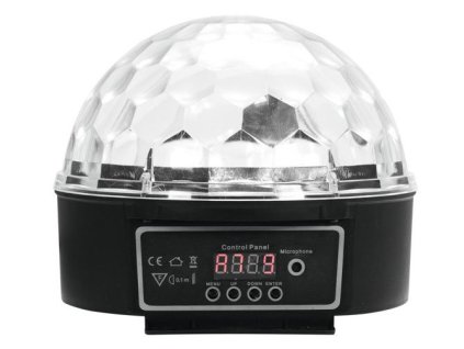 Eurolite LED Half Ball 6x 1W RGBAW DMX, efekt promieniowy