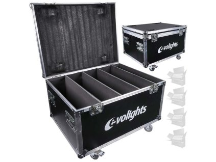 EVOLIGHTS 60x10W RGBW LED Wall Washer case na 4 światła IP65